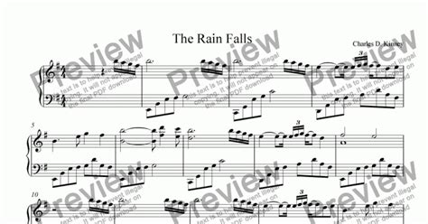 The Rain Falls Download Sheet Music Pdf File