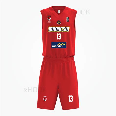 Jual Jersey Basketball Indonesia Stelan Jersey Basket Timnas