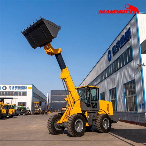 China Loader Front End Loader 2500kg Front Telescopic Wheel Loader