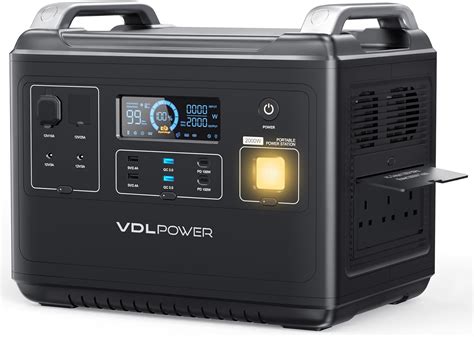 Vdlpowerpro Portable Power Station Hs Solar Generator W