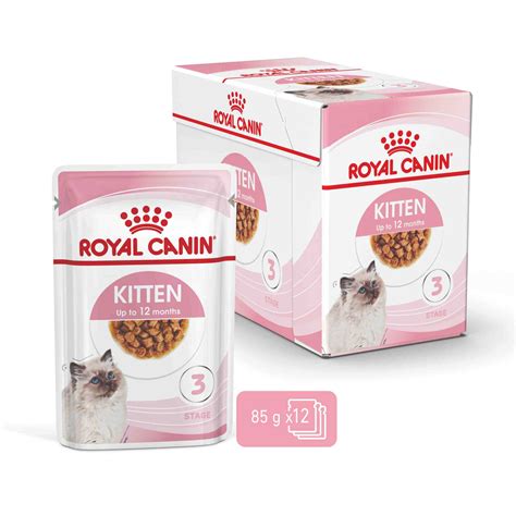 Royal Canin Instinctive Kitten In Gravy Wet Cat Food 85g Petstock