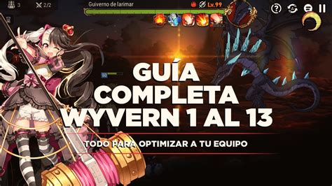 Guía completa del Wyvern 1 al 13 Lo que debes saber para tener un