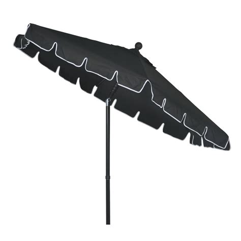 Better Homes And Gardens Scalloped 75 Push Up And Tilt Patio Umbrella