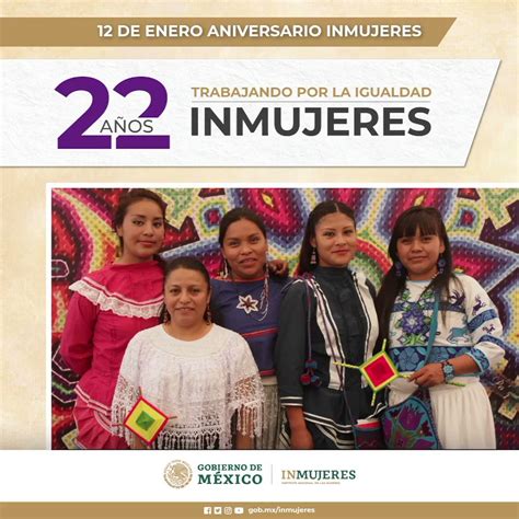 Inmujeres M Xico On Twitter Estamos De Fiesta Conmemoramos A Os