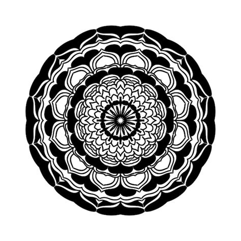 Hermoso Dise O E Ilustrador De Mandalas Vector Premium