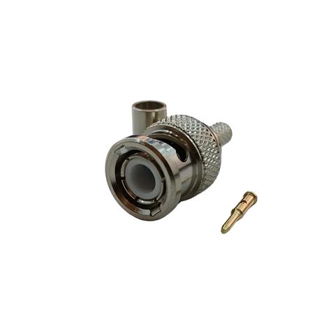 Conector Bnc Macho Crimpar Cabo Rgc Rg Lm Radiocomponentes