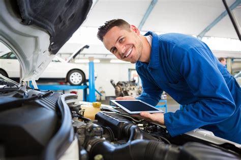 Car Maintenance Worker Stock Photo Free Download