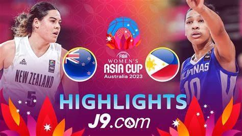 New Zealand V Philippines J Highlights Fiba Asiacupwomen