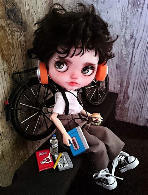 Andrea Boy Doll Blythe Dolls Black Hair Disney Characters Fictional