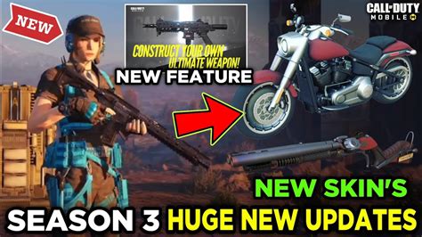 Season 3 Cod Mobile Huge Leaks Updates CN Version New Gunsmith