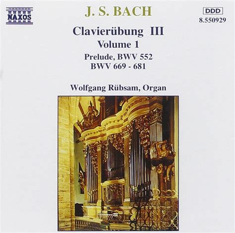 BACH J S Bach Clavierübung III Vol 1 Amazon Music