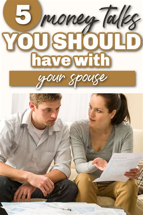 5 Money Talks You Should Have With Your Spouse