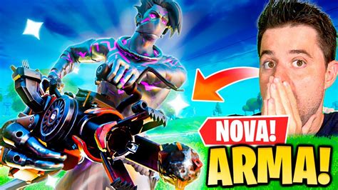 RECICLADORA A NOVA ARMA DO FORTNITE YouTube