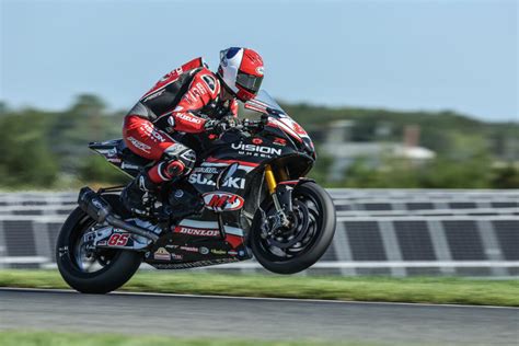 Vision Wheel M Ecstar Suzukis Jake Lewis Finishes Strong In The Rain