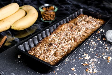 Veganes Bananenbrot Einfach Gesund Fashionladyloves