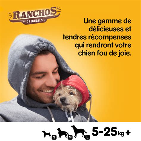 Pedigree RANCHOS Original Récompense Au Bœuf Pour Chien 70g