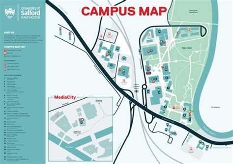 University Of Salford Campus Map By University Of Salford Issuu