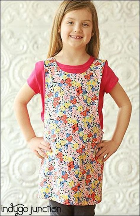 Crossback Reversible Apron Bluprint Aprons Patterns Apron Sewing