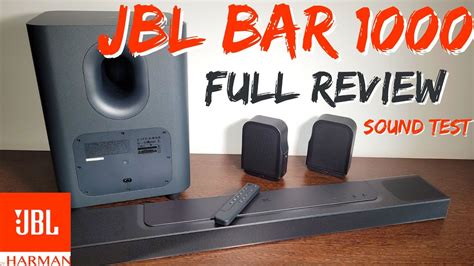 Jbl Bar Soundbar Full Review Worth Buying It Youtube