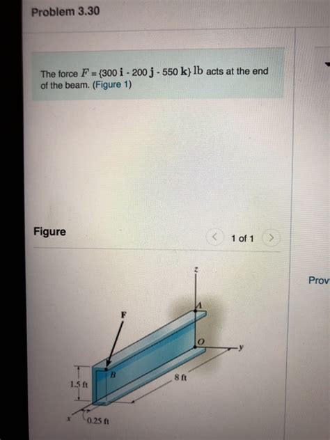 Solved Problem 330 The Force F G00 I 200 J 550 K Lb Acts