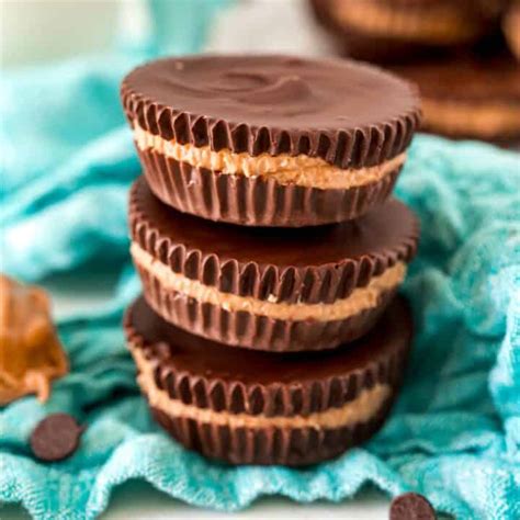 Homemade Peanut Butter Cups Recipe Shugary Sweets