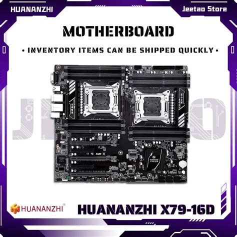 Huananzhi X79 16d Dual Cpu Motherboard Supports Lga 2011 Reg Ecc Ddr3