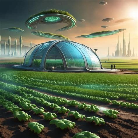 A Sci Fi Farm On An Alien Planet Rnightcafe