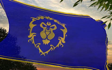 Flag Of Stormwind City World Of Warcraft Alliance Warcraft