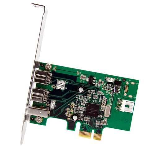 StarTech PEX1394B3 Tarjeta FireWire PCI Express PCI E 1394b Startech