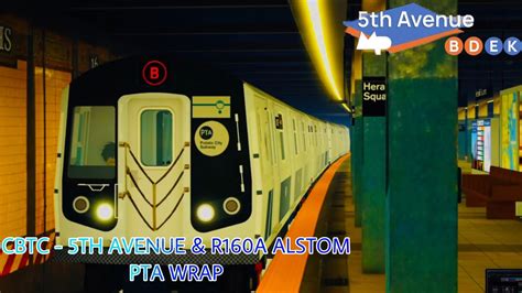 Pta Subway Fifth Avenue Lines R B Train Cbtc On Th Avenue