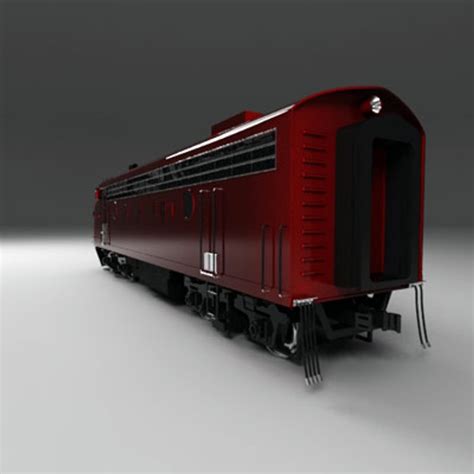 3d Emd Sd60m Locomotive Model