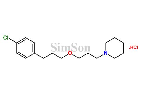 Pitolisant Hydrochloride CAS No 903576 44 3 Simson Pharma Limited