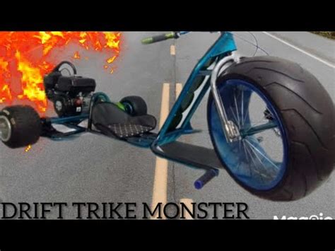 Drift Trike C Pneu Da Harley Davidson Monsters Youtube