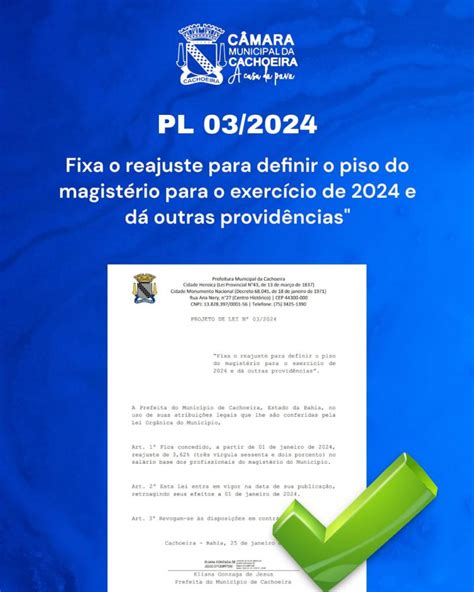 C Mara De Cachoeira Abre Os Trabalhos Legislativos De Aprovando