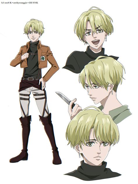 Shingeki No Kyojin Oc Aaron By Oreonggie On Deviantart