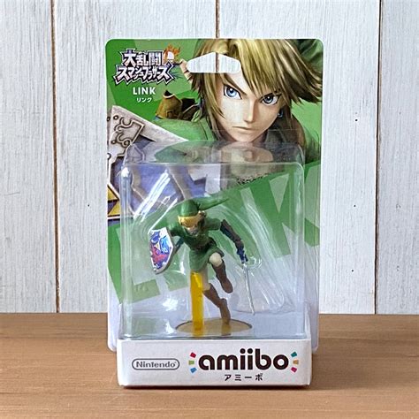 【未使用】★新品未開封★ 任天堂 アミーボ 大乱闘スマッシュブラザーズ リンク Nintendo Amiibo Linkの落札情報詳細