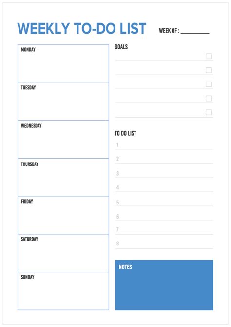 10 Printable To-Do List Templates - Download For Free in PDF