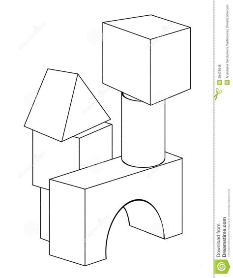 Building Blocks Coloring Pages Coloring Pages