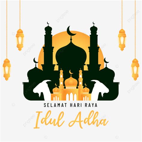 Eid Al Adha Vector Hd Png Images Happy Eid Al Adha Selamat Hari Raya