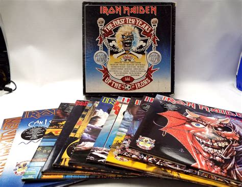 Iron Maiden The First Ten Years Complete Vinyl Box Set