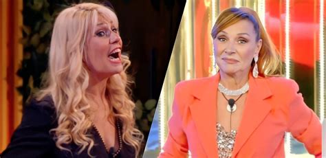 Gf Vip Maria Teresa Ruta Nera Con Patrizia Rossetti Isa E Chia