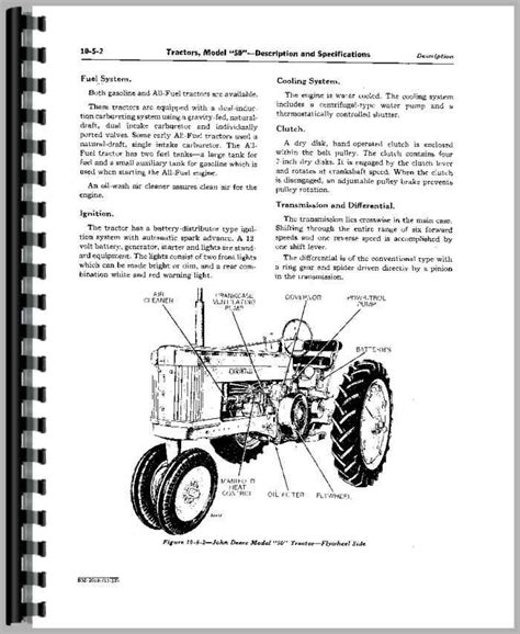 John Deere 50 Tractor Service Manual