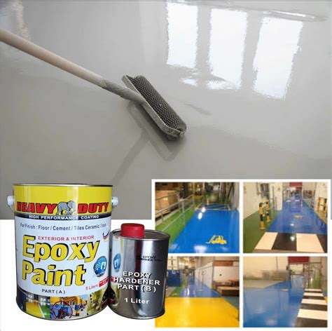 5 Liter Metallic Epoxy Paint 5l Metallic Epoxy Floor Paint [ Heavy Duty ] Protective