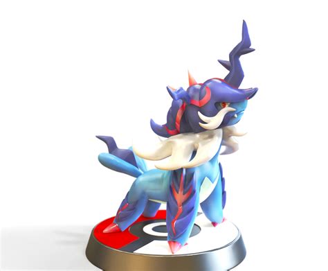 STL file Hisuian Samurott - FAN ART - POKÉMON FIGURINE -POKEMON LEGENDS ARCEUS・Template to ...