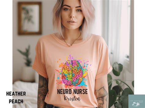 Neurology Nurse Shirt Custom Neuro Nurse Shirt Neurologist Gift