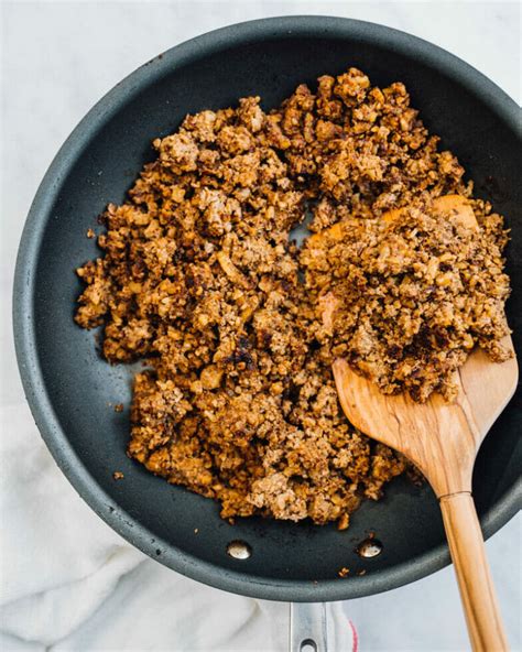 Vegan Walnut Taco Meat Fast And Easy A Couple Cooks