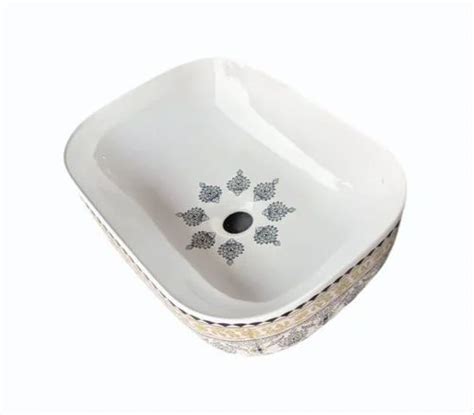 Ceramic Zera Printed Table Top Wash Basin At Rs In Madurai Id