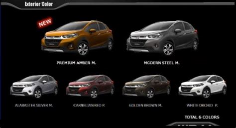 honda wrv colours images - CarBlogIndia