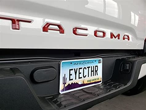 EyeCatcher Pro Series Tailgate Letter Inserts Compatible With 2016 2022