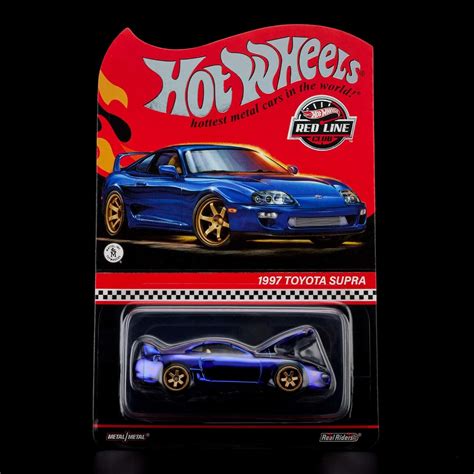 Amazon Hot Wheels Toyota Supra Blue RLC Red Line Club Toys